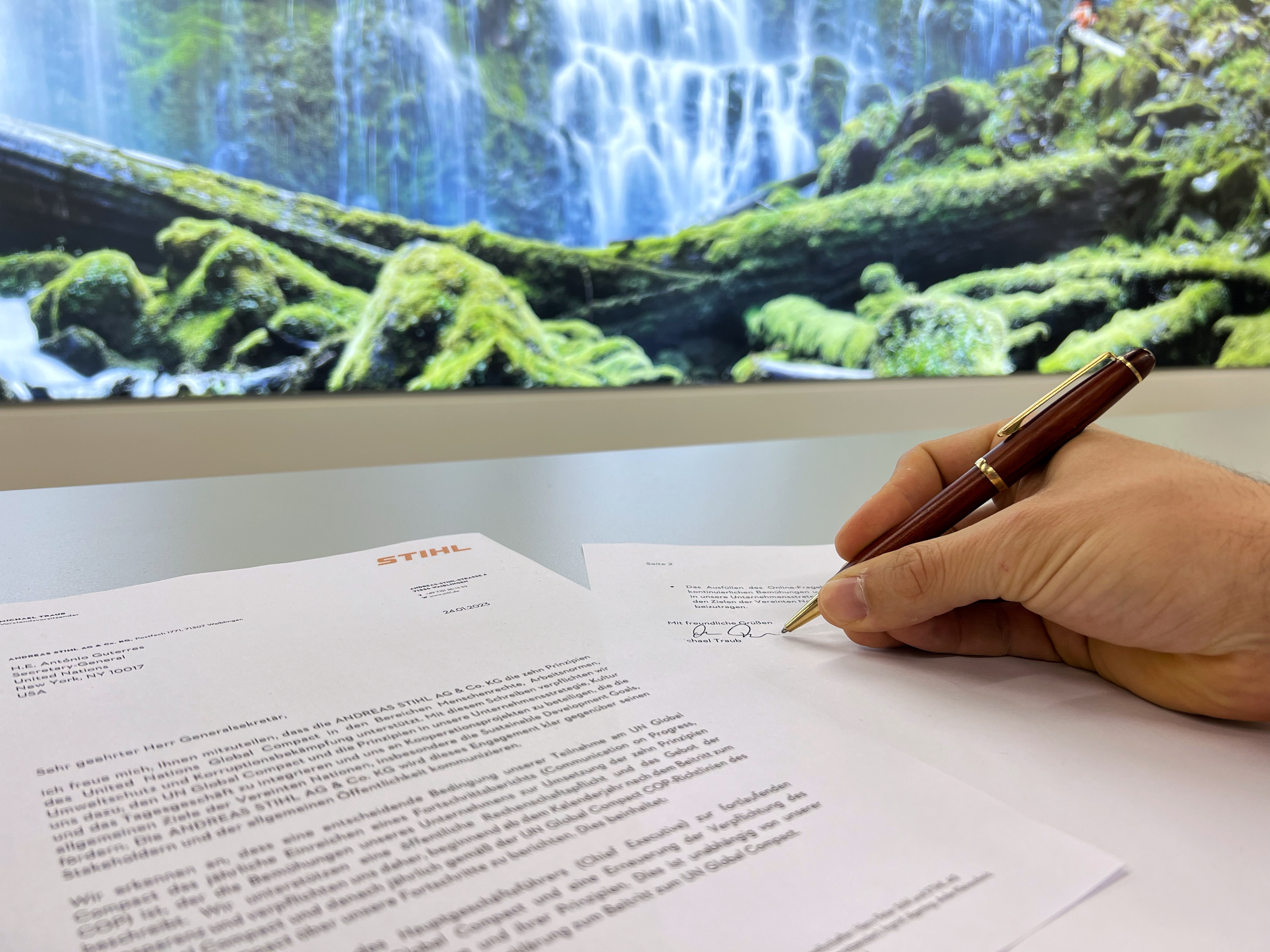 STIHL aderă la UN Global Compact 