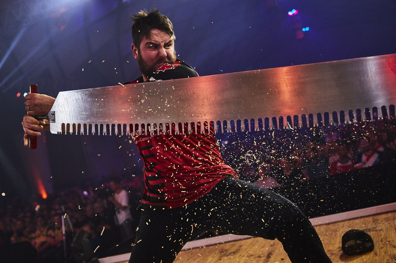 Zona de presă Timbersports